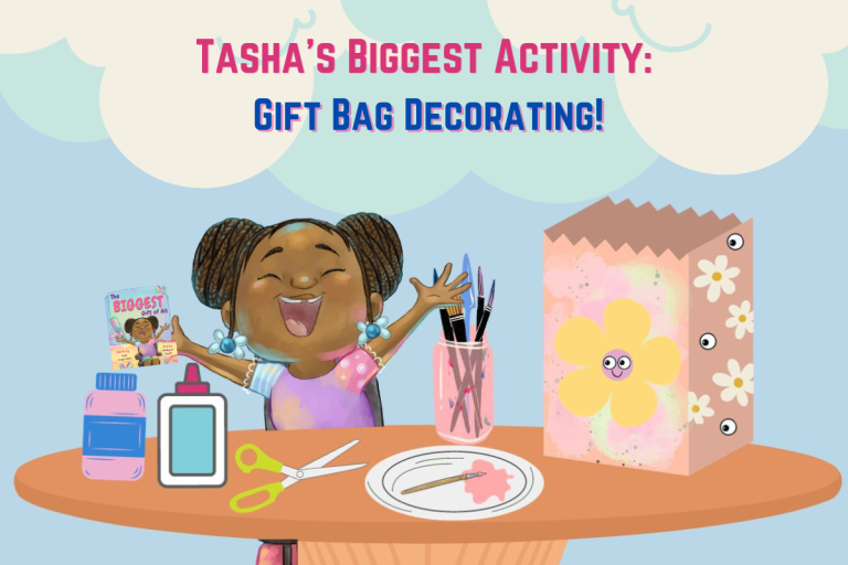 tasha bag activity banner.