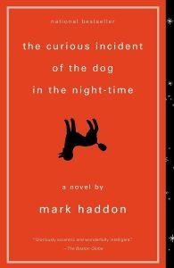 book cover of "The Curious Incident of the Dog in the Night-Time."