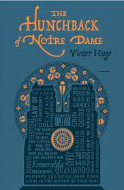 book cover of "hunchback of notre dame."